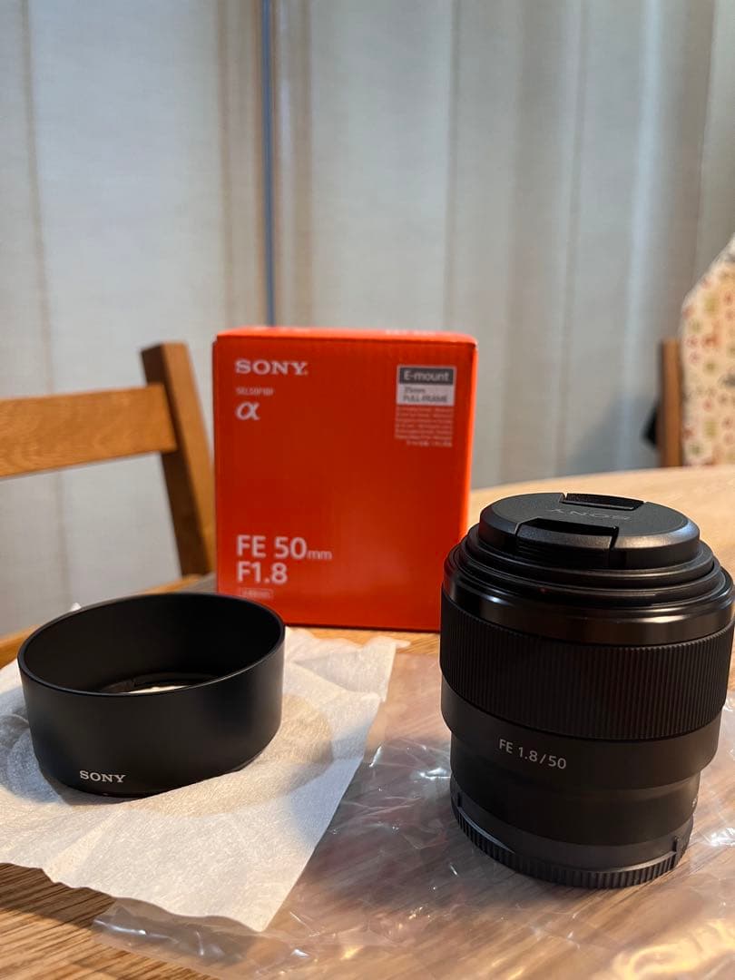 SONY FE 50mm F1.8 Eマウントレンズ