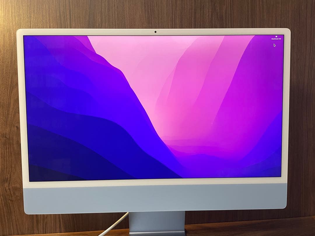 【美品】iMac M1 16GB 512GB ブルー　カスタムモデル