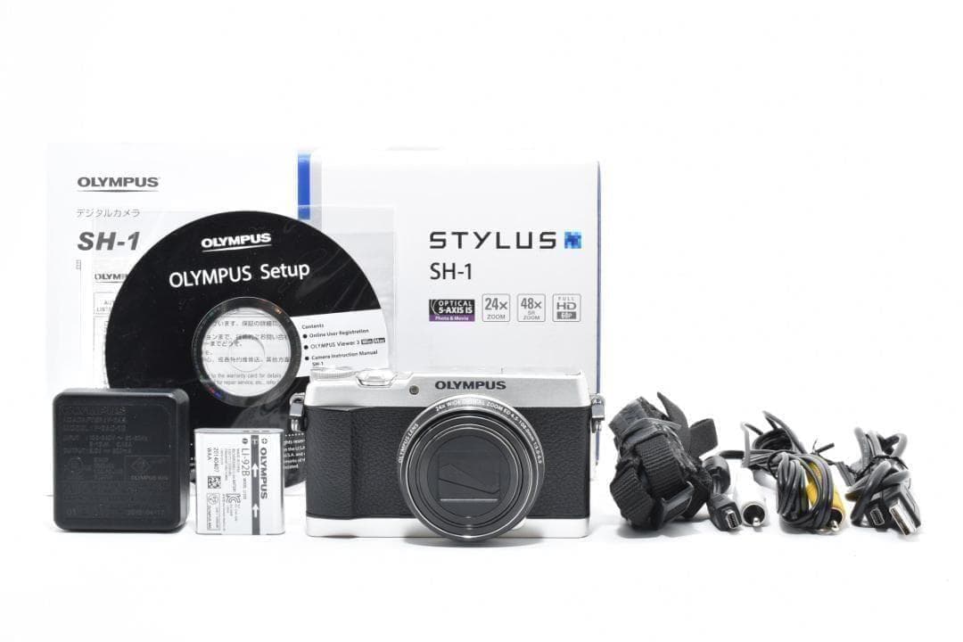 ■美品■ OLYMPUS STYLUS SH-1 元箱付 フルセット 即使用可