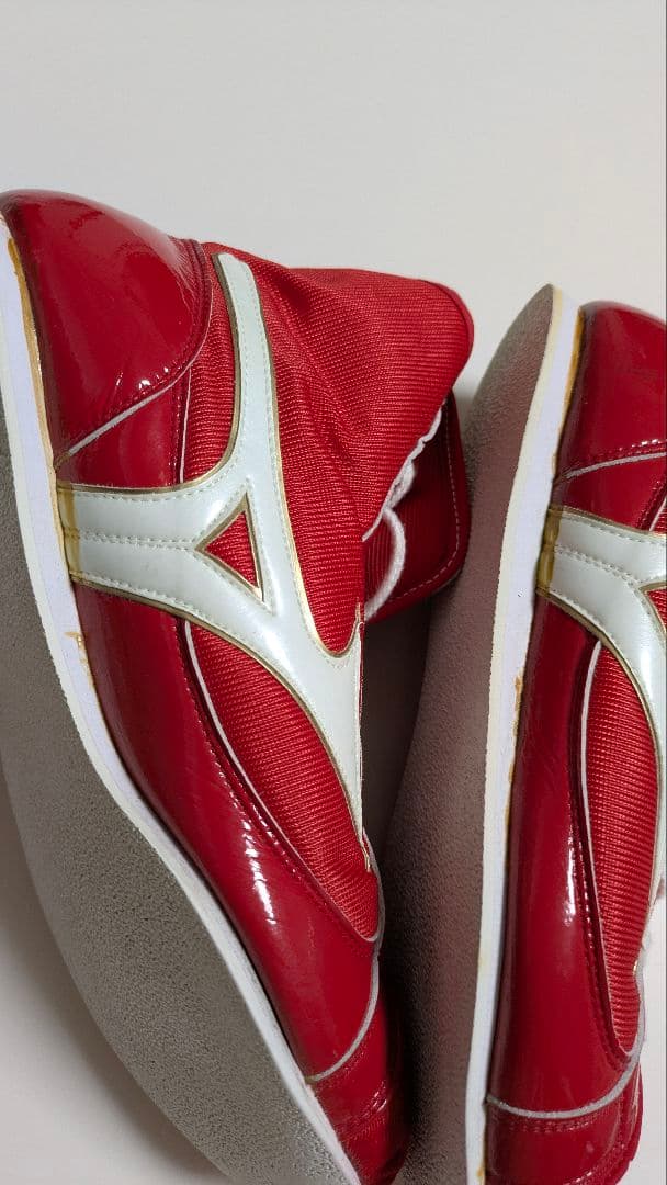 ミズノシューズボクシング　 FINISHER LOW　レッド　25.5cm