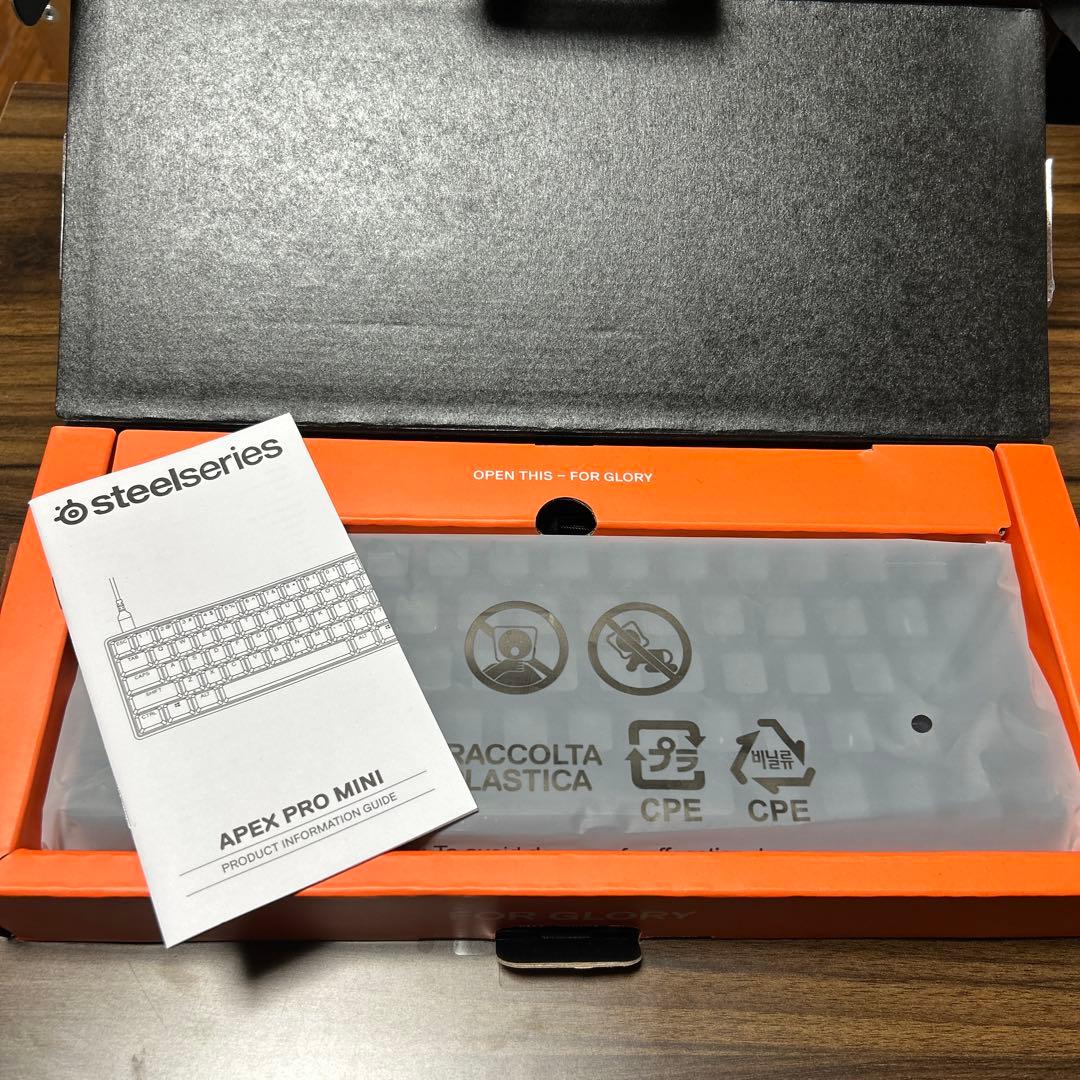 SteelSeries APEX PRO MINI 本体 ラピッドトリガー搭載