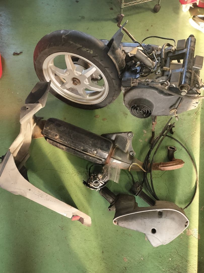 Cf11Aアドレス110 クランクB/G O/S交換済