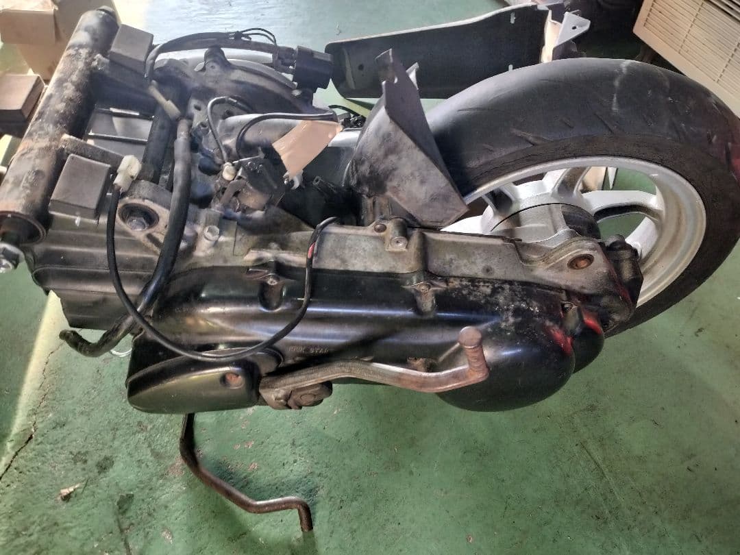 Cf11Aアドレス110 クランクB/G O/S交換済