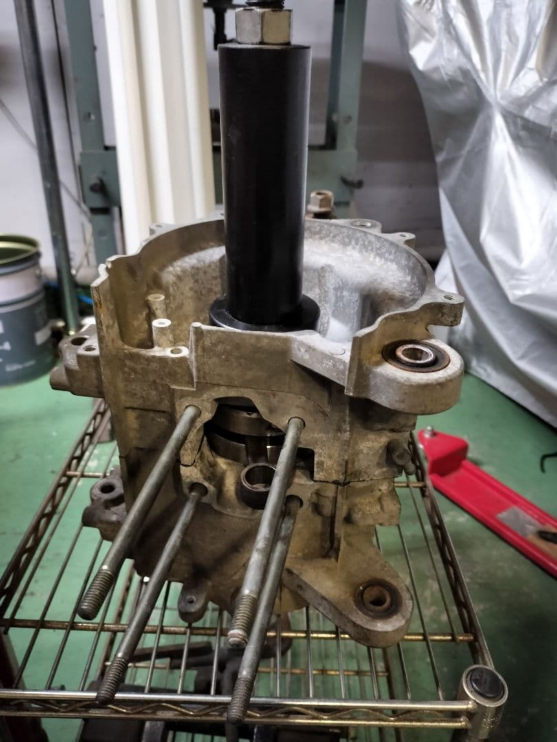 Cf11Aアドレス110 クランクB/G O/S交換済