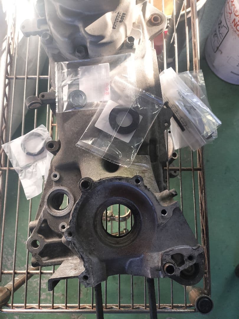 Cf11Aアドレス110 クランクB/G O/S交換済