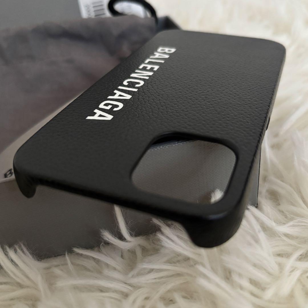 極美品 バレンシアガBALENCIAGA iPhone12 miniケースカバー