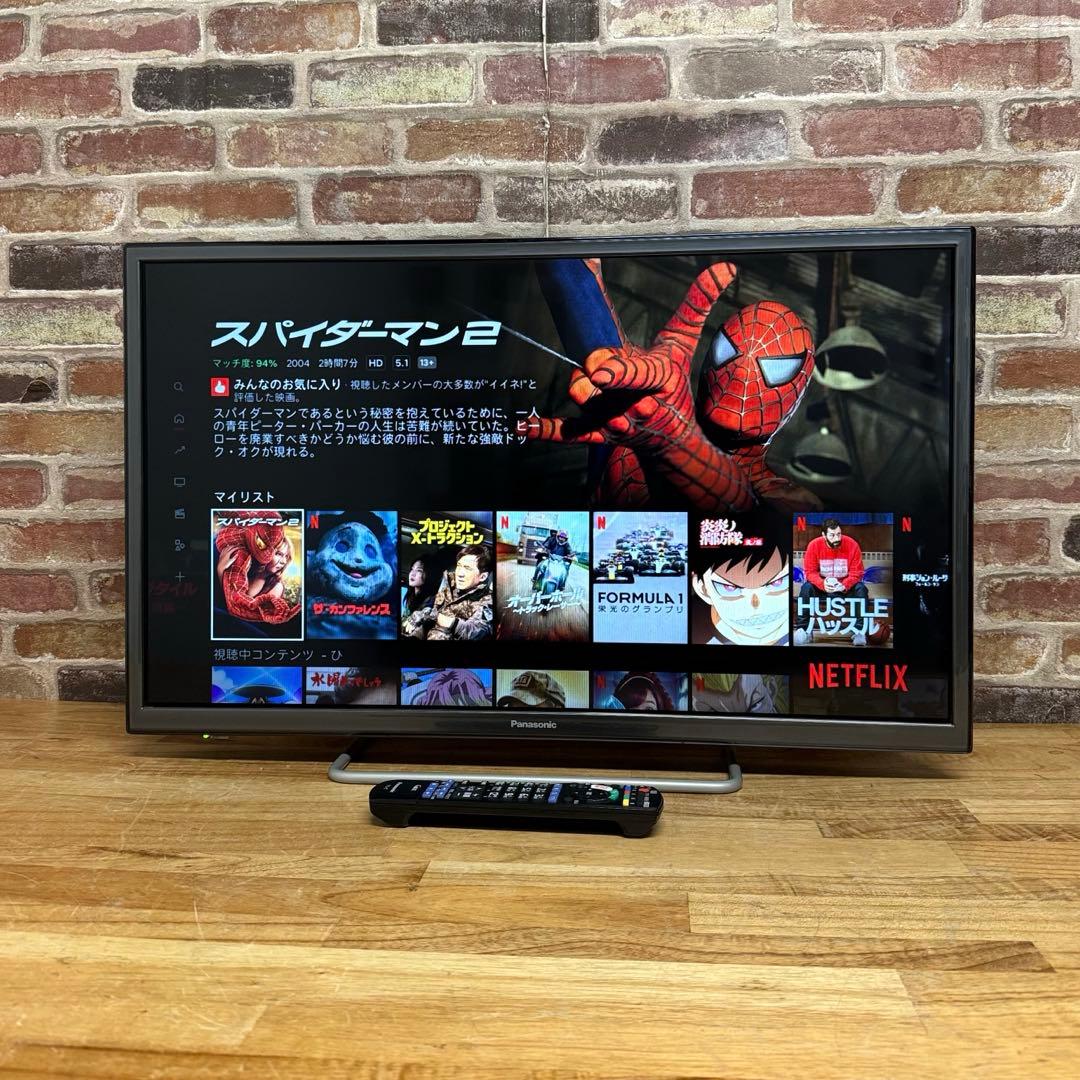 パナソニック 32V型 液晶テレビ スマートビエラ TH-32ES500 動画○