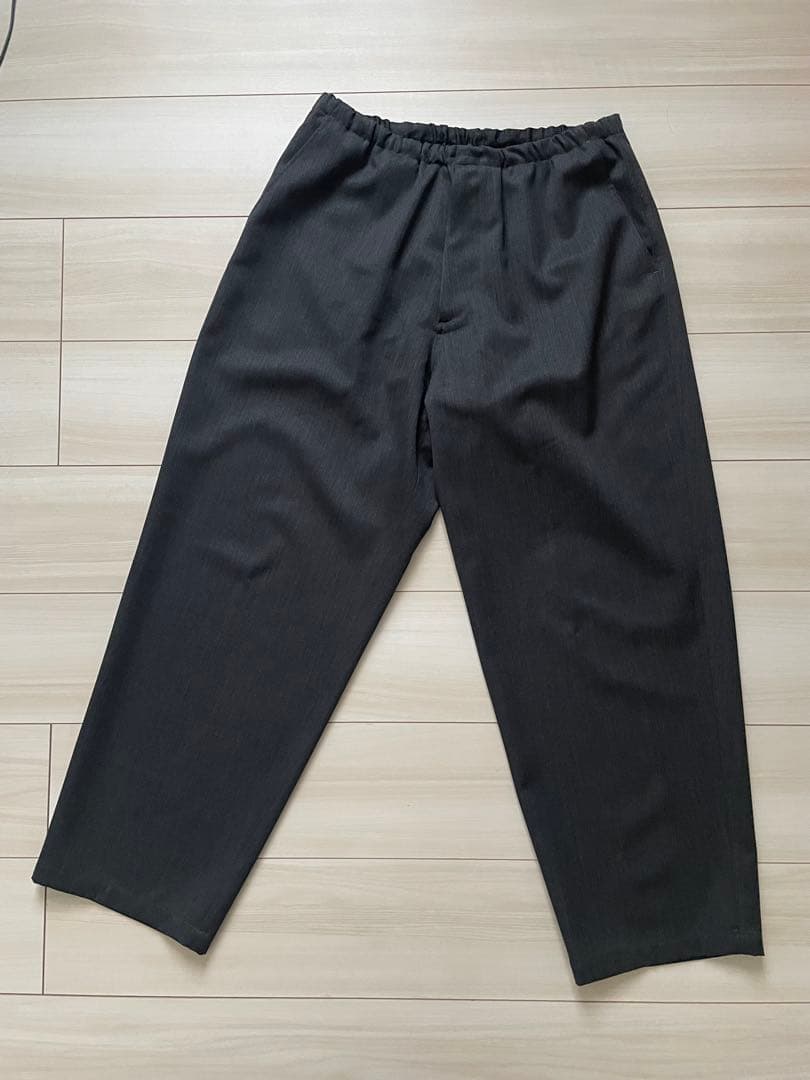パンツ awasa 26SS wool gabardine over pants