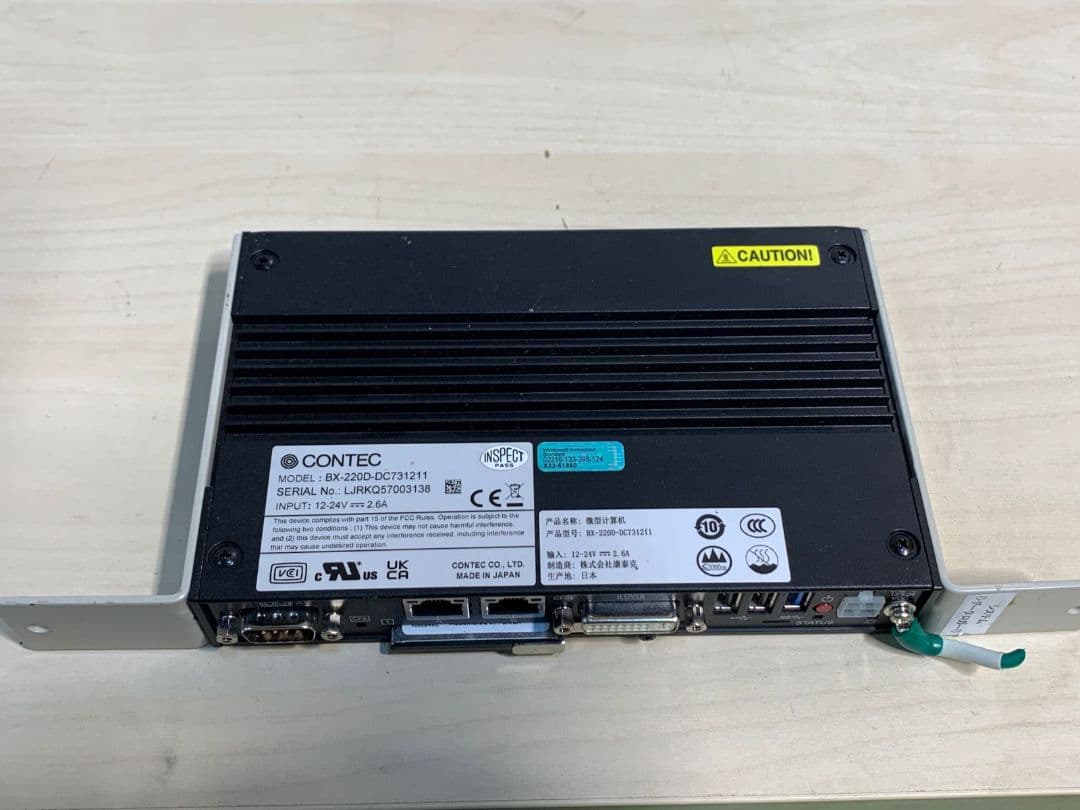 CONTEC ボクスコンピュータUSB BX-220D-DC731211