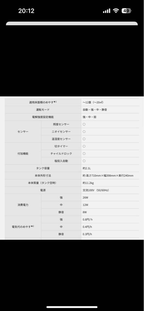 Panasonic パナソニック ジアイーノ F-MV2100 2020年製