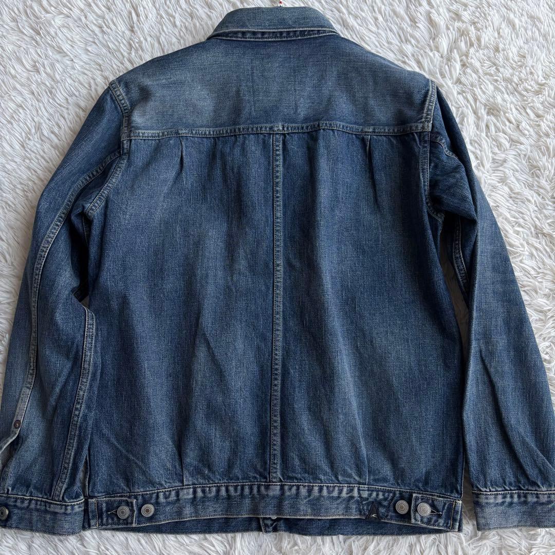美品 デンハム デニムジャケット 2024年製 TRACE CURVING M