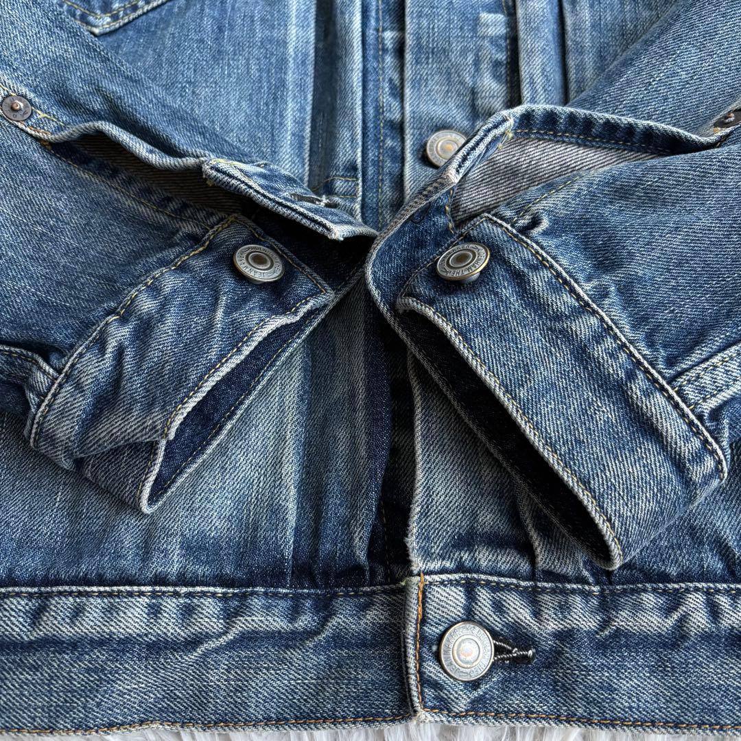 美品 デンハム デニムジャケット 2024年製 TRACE CURVING M
