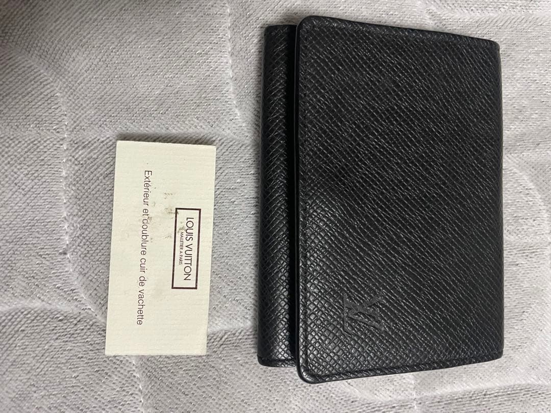 VUITTON ヴィトン　タイガー名刺入れ　（K.Y）ネーム入り