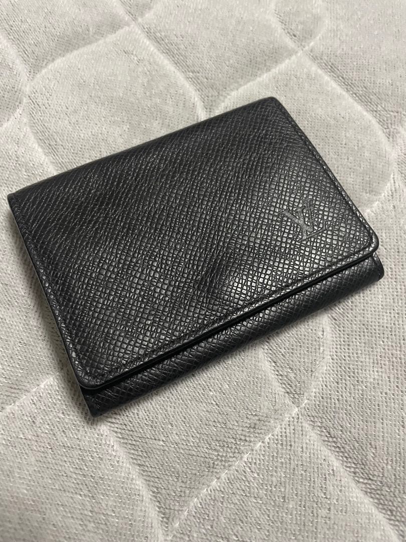 VUITTON ヴィトン　タイガー名刺入れ　（K.Y）ネーム入り