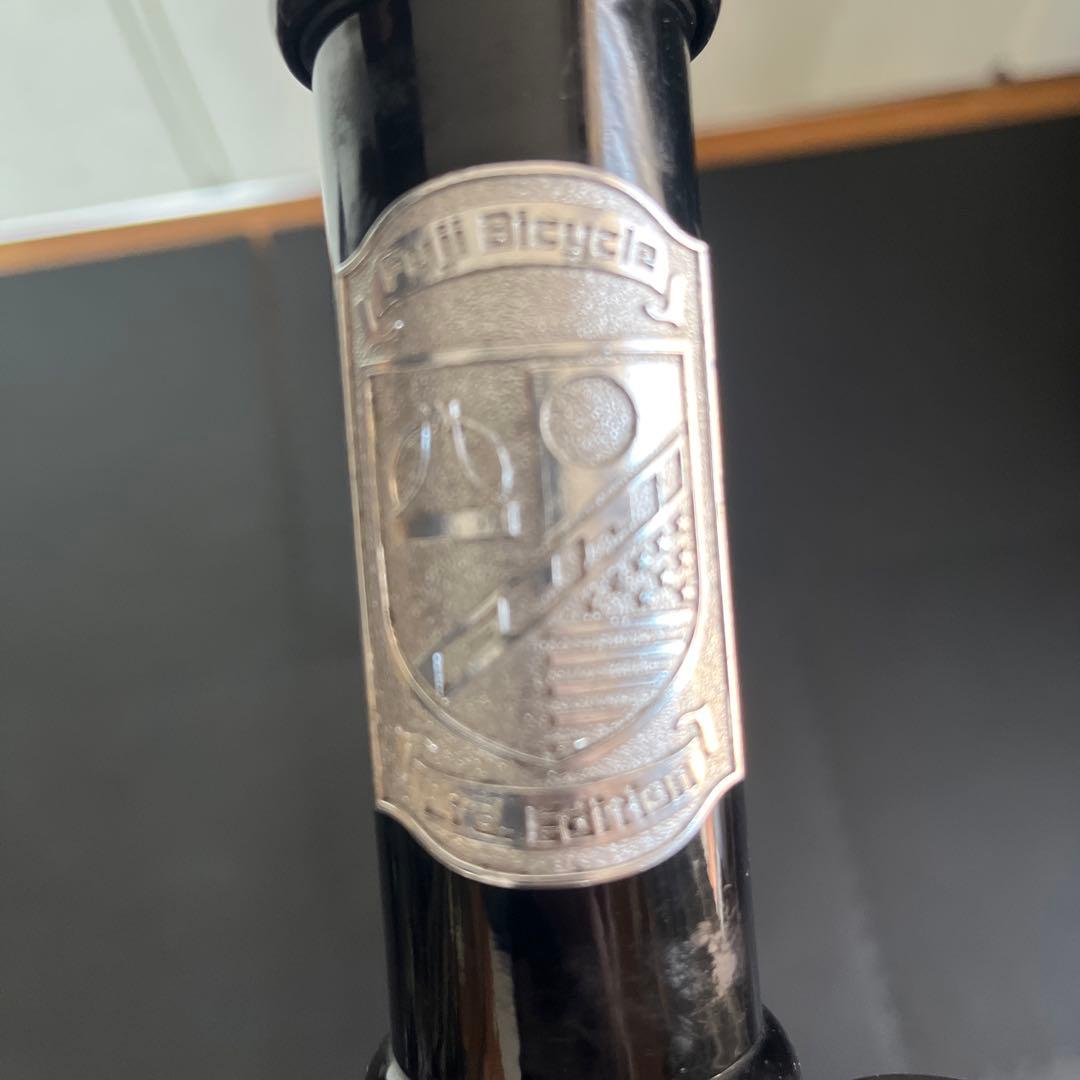 FUJI ピスト・シングルスピードフレーム　クランク チェーンリング　ブラック