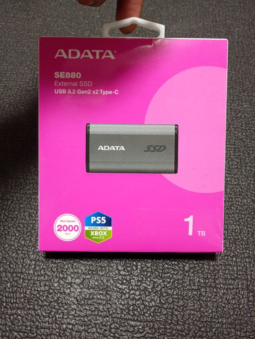 【新品未開封】ADATA SE880 外付けSSD 1TB