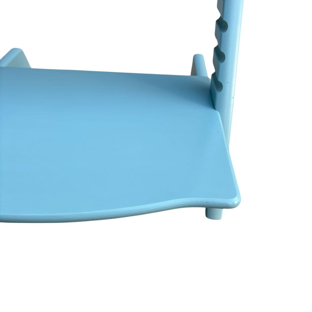 【極美品】ストッケ トリップトラップ STOKKE シリアル6 ブルー