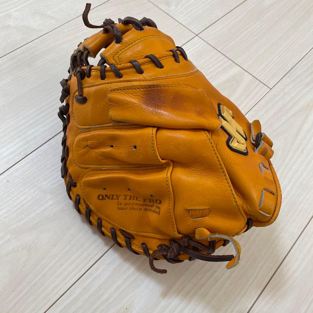 HATAKEYAMA K-M9JY 硬式野球キャッチーミット　オレンジ