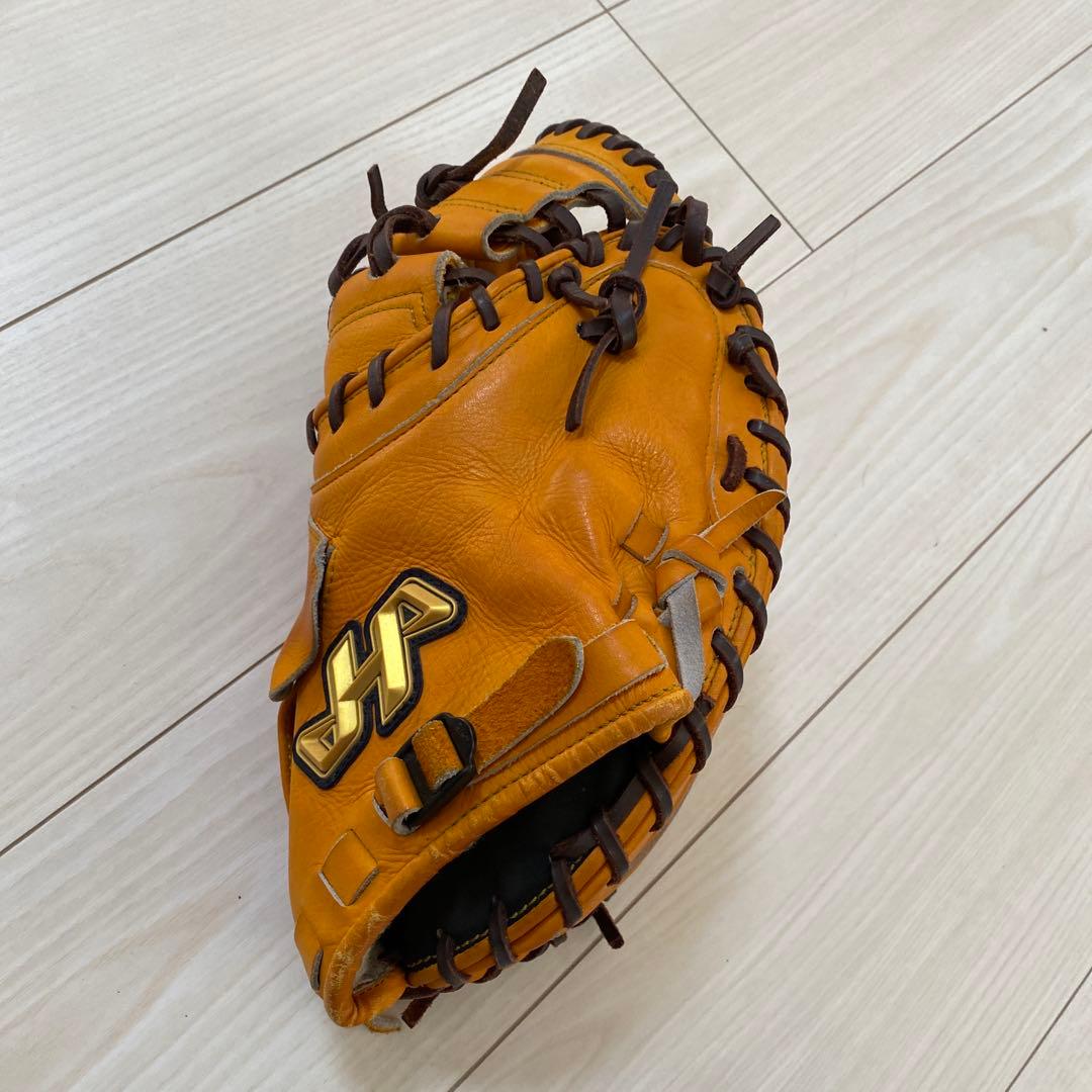 HATAKEYAMA K-M9JY 硬式野球キャッチーミット　オレンジ