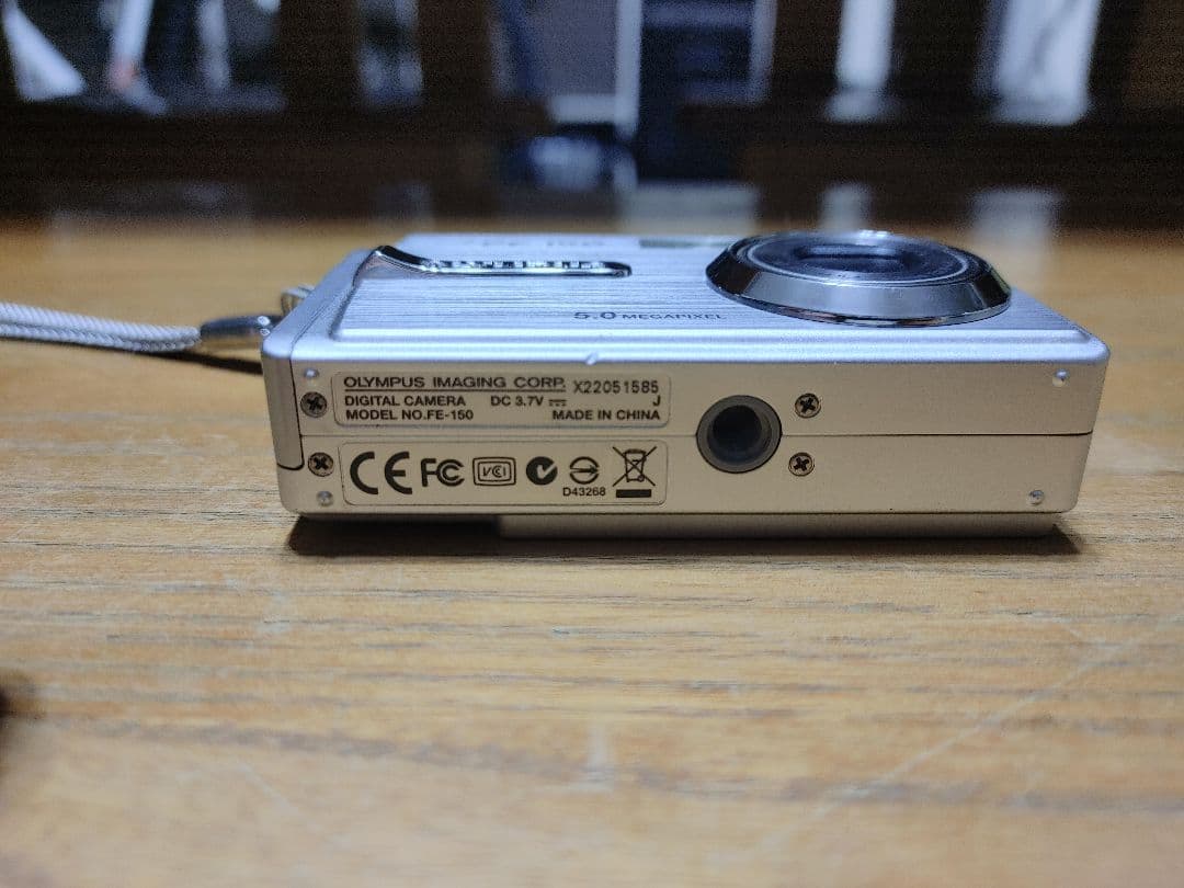 【美品動作確認済】OLYMPUS FE-150 デジカメ オールドコンデジ