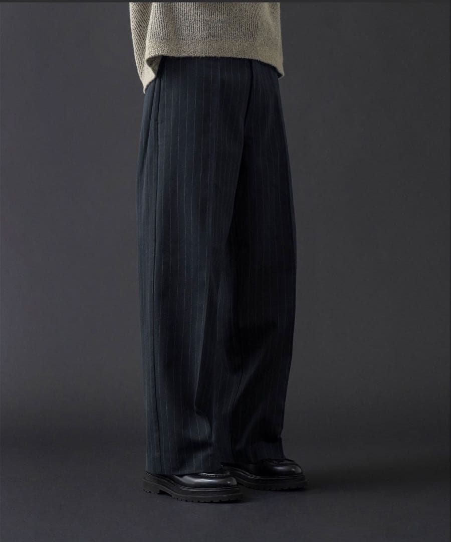 Dickies × monkey time ストライプ バギー パンツ32