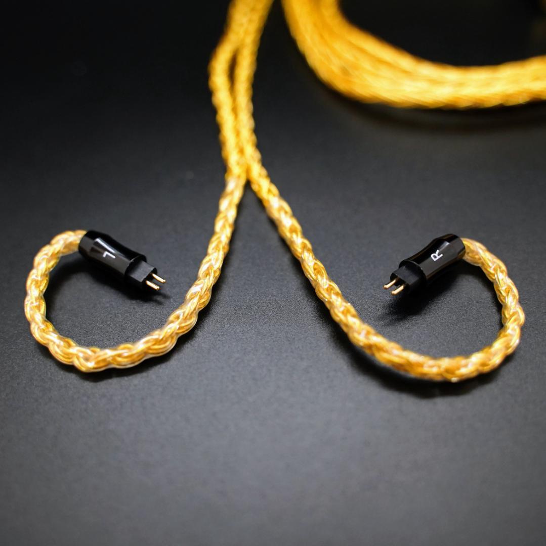 最後1点!16コア 金メッキケーブル C IEM 2pin/2.5mmバランス