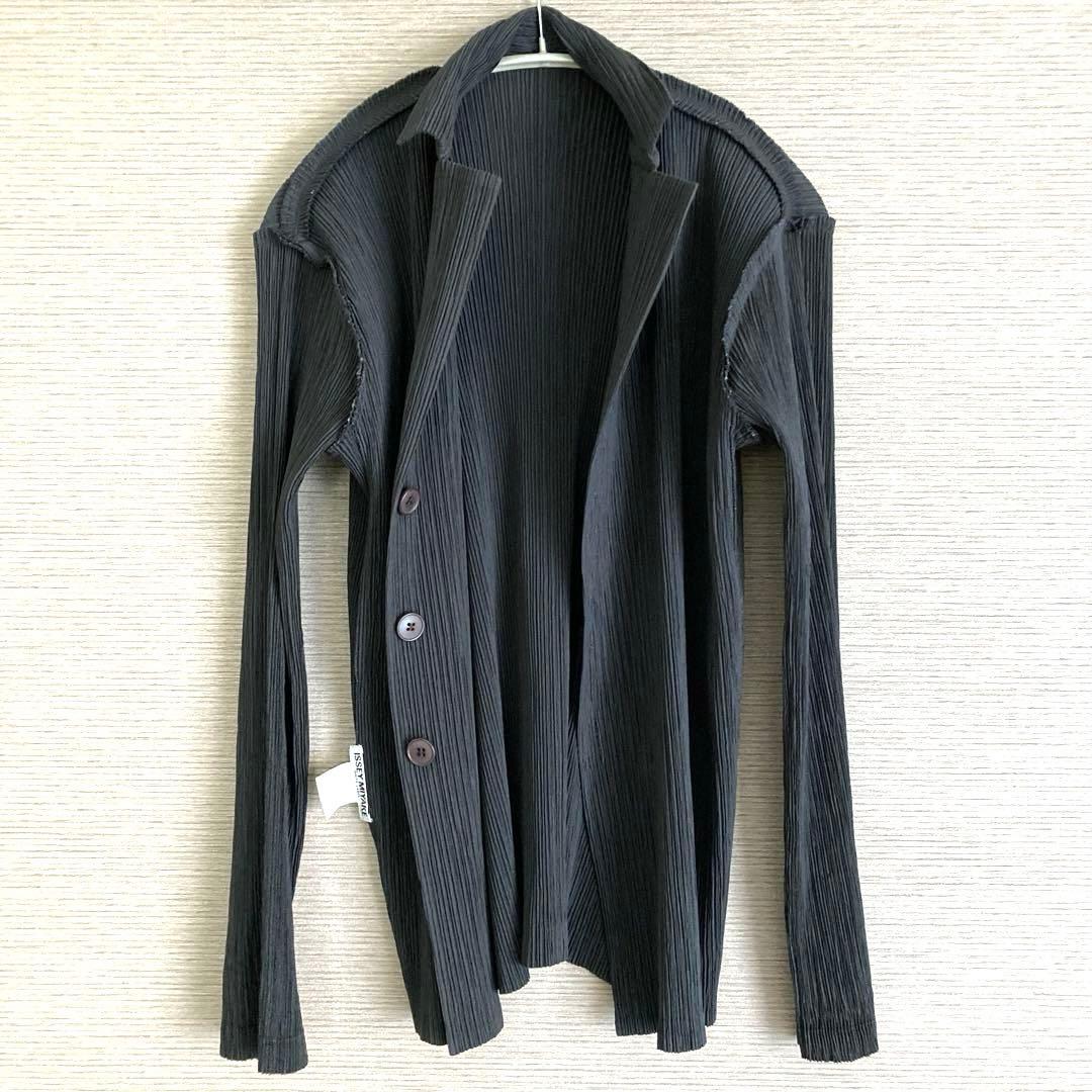 ISSEY MIYAKE WHITE LABEL 黒　長袖　ジャケット M