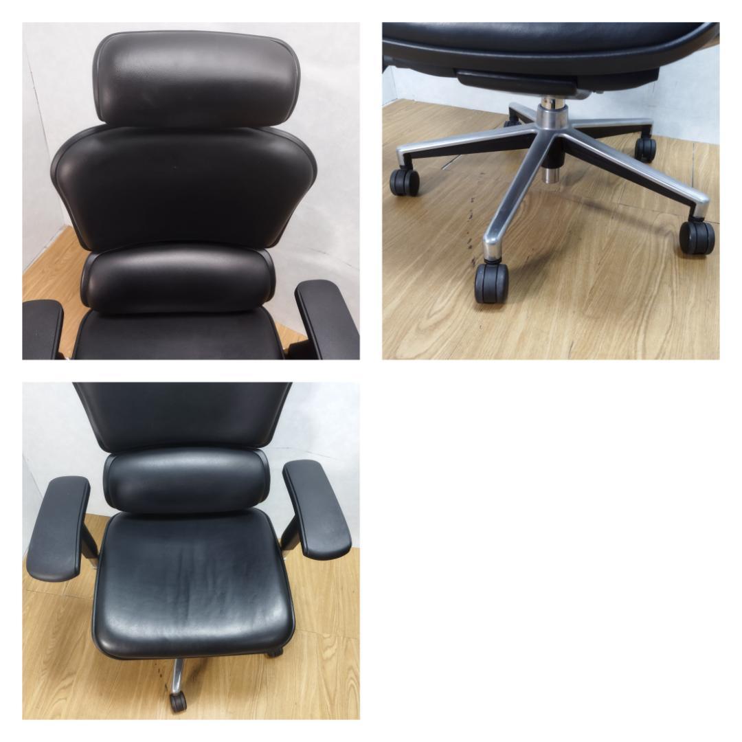 K♢171 Ergohuman Basic レザー デスクチェア EH-HAL