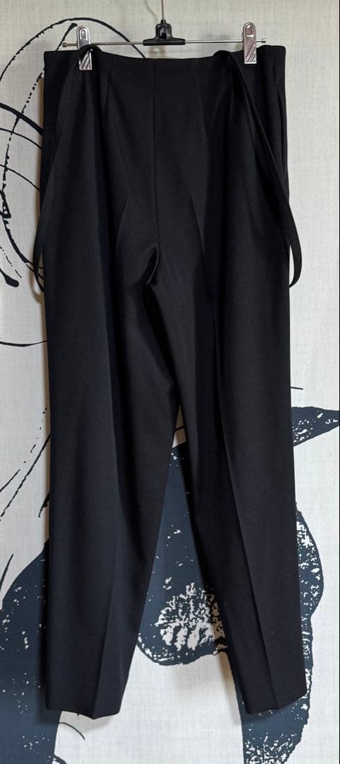 新品タグ付き LOHEN ローヘン サスペンダーパンツ ブラック38