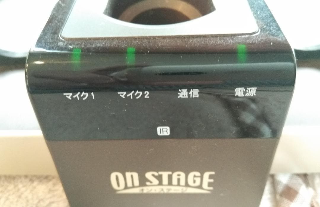 カラオケ PK-XT02W(付属品一部欠)＋増設マイク 動作確認済