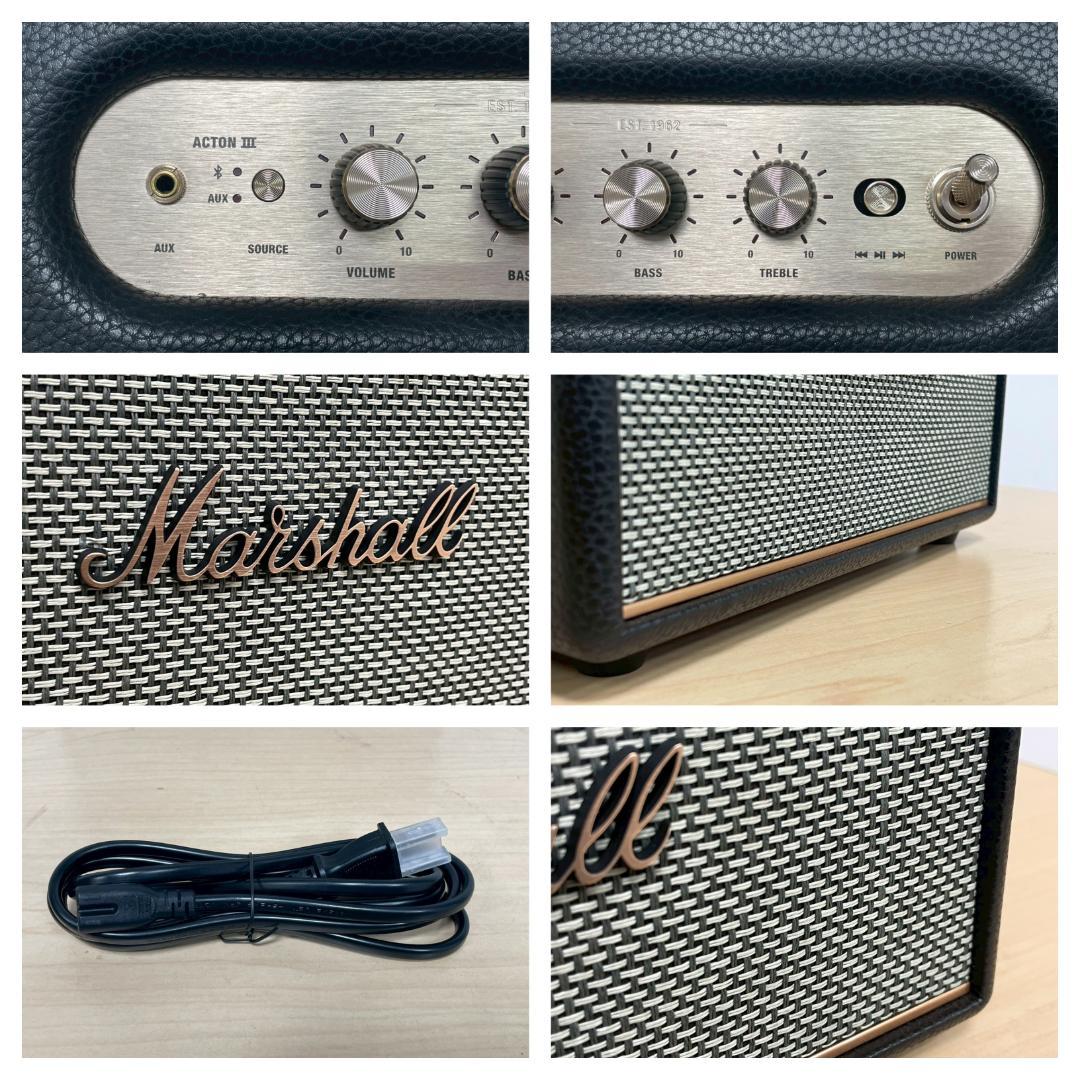 T8037☆展示品☆Marshallマーシャル☆ACTONⅢ☆24年☆スピーカー