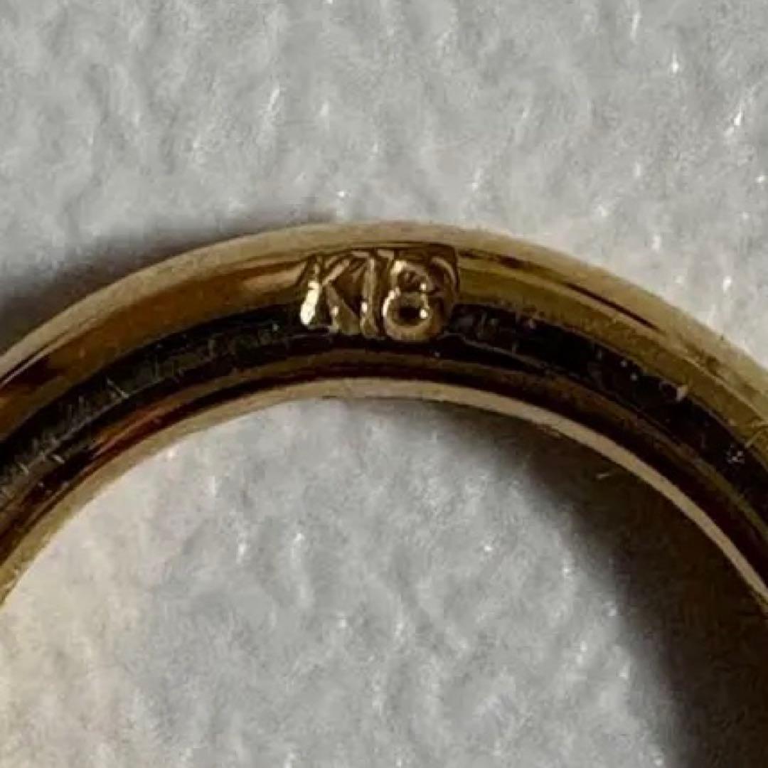 ピコレット フープピアス K18 16G イエローゴールド 6.5mm 片耳用