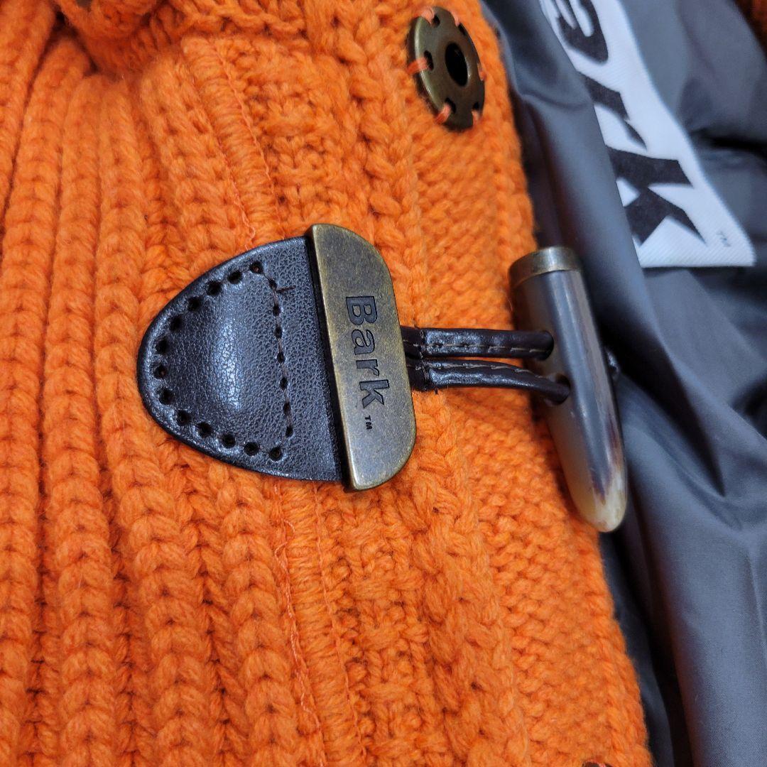 バーク　オレンジ　タグ付き　ニット　ガウン　ダッフルコート　ジャケット　高級感