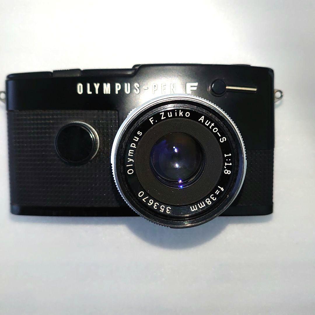 希少・オリンパスペンＦＴブラックペイント 38mmＦ1.8付
