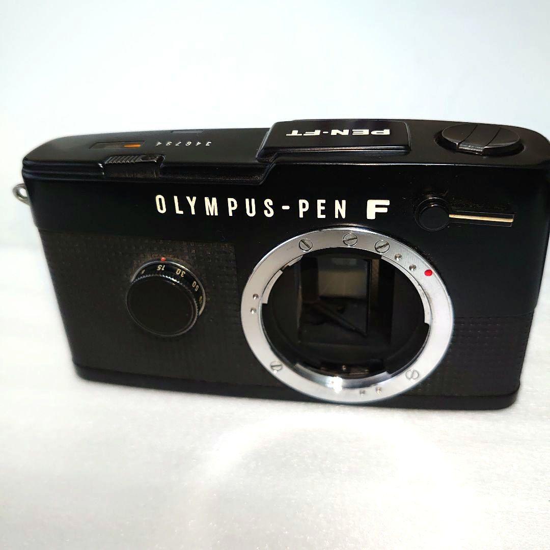 希少・オリンパスペンＦＴブラックペイント 38mmＦ1.8付