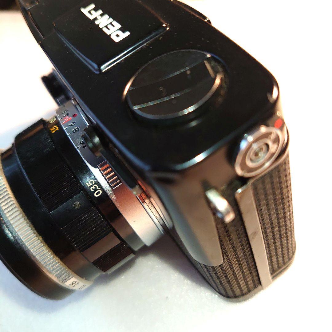 希少・オリンパスペンＦＴブラックペイント 38mmＦ1.8付