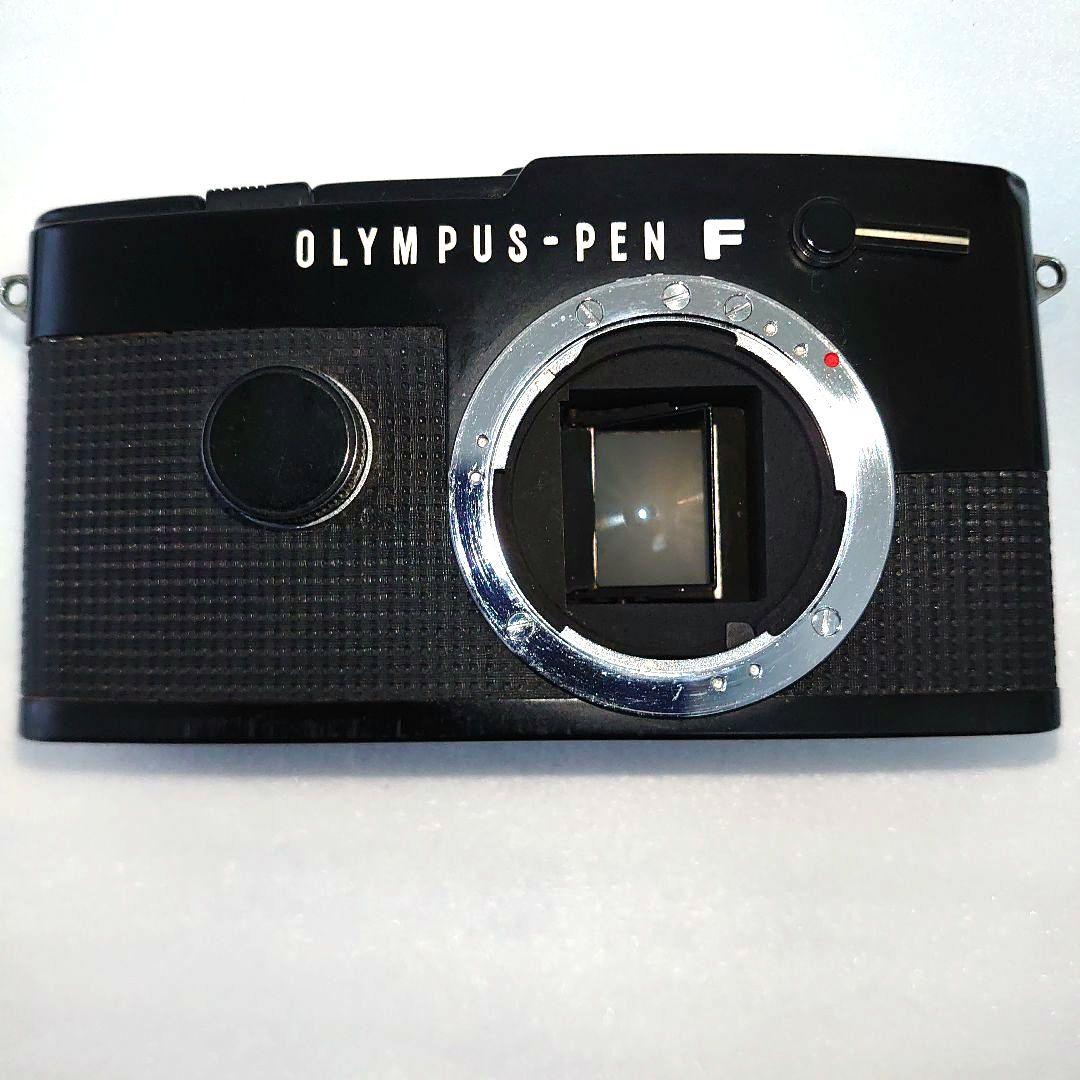 希少・オリンパスペンＦＴブラックペイント 38mmＦ1.8付