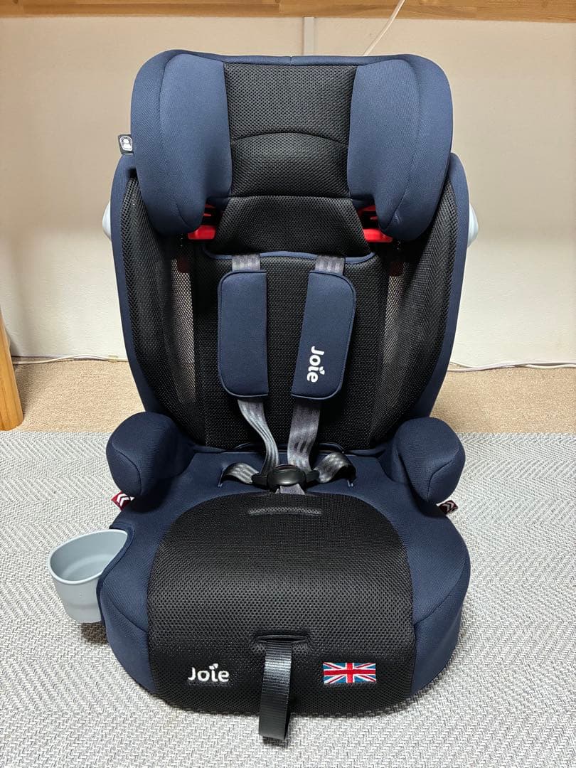 美品✴︎Joie ジュニアシートカトージエレベート　メッシュ　ネイビー