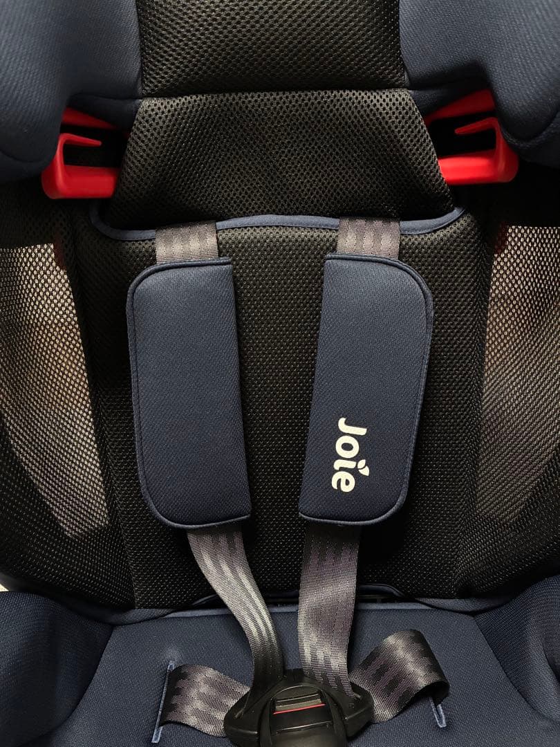 美品✴︎Joie ジュニアシートカトージエレベート　メッシュ　ネイビー