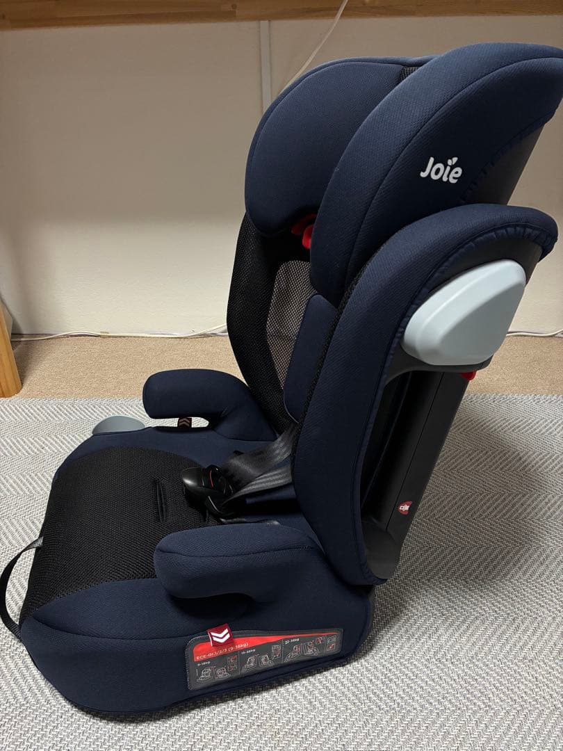 美品✴︎Joie ジュニアシートカトージエレベート　メッシュ　ネイビー