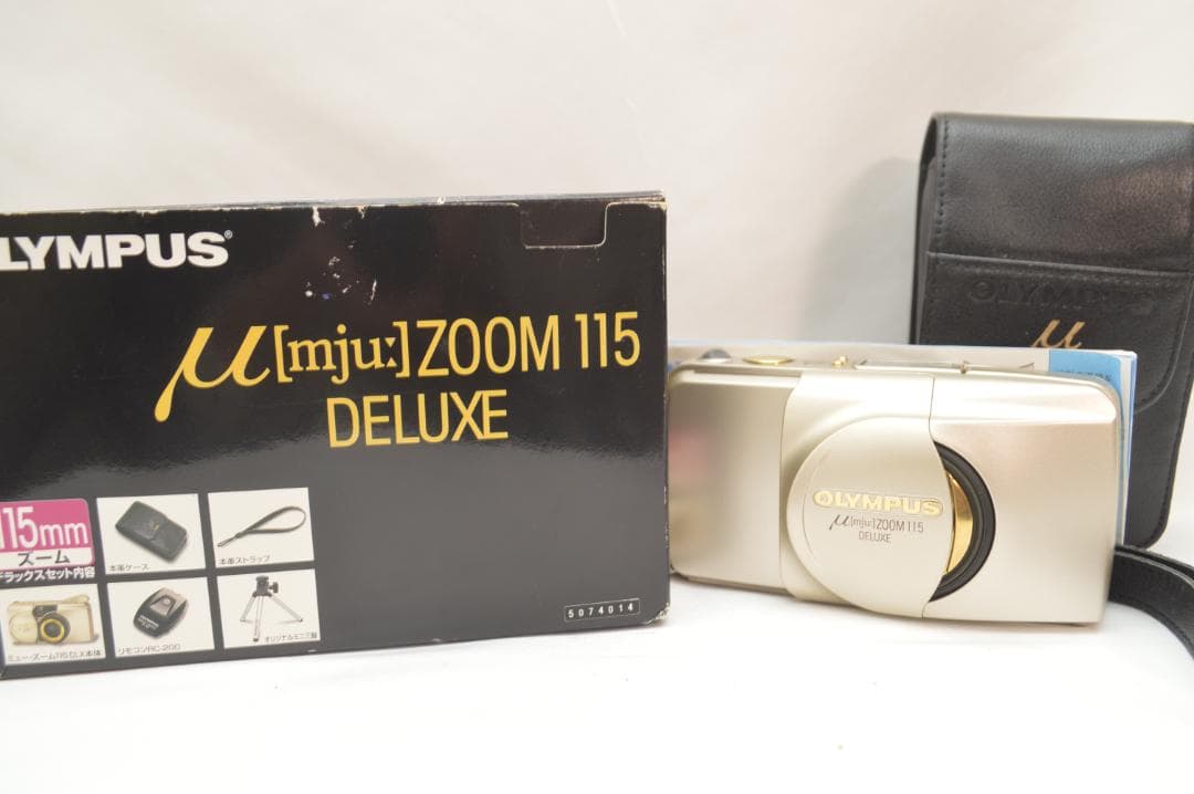✨美品✨ Olympus μ Zoom 115 DELUXE 箱付き