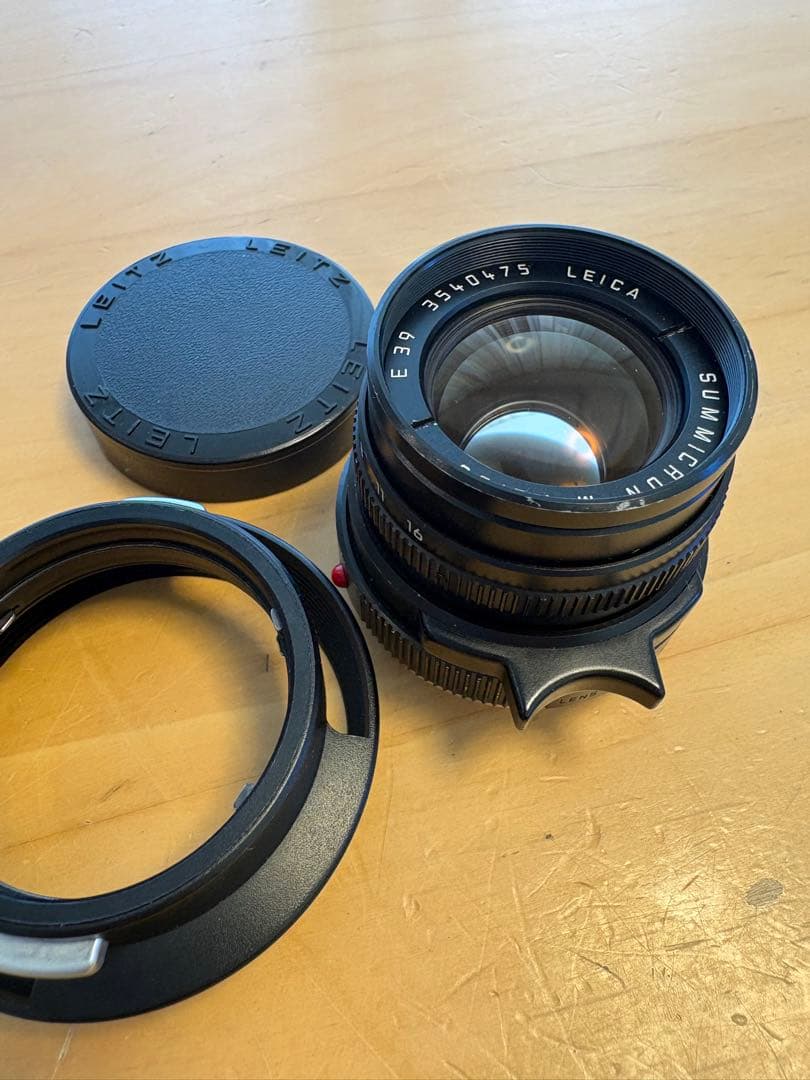 LEICA SUMMICRON-M 1:2/50 E39 第三世代後期ドイツ製