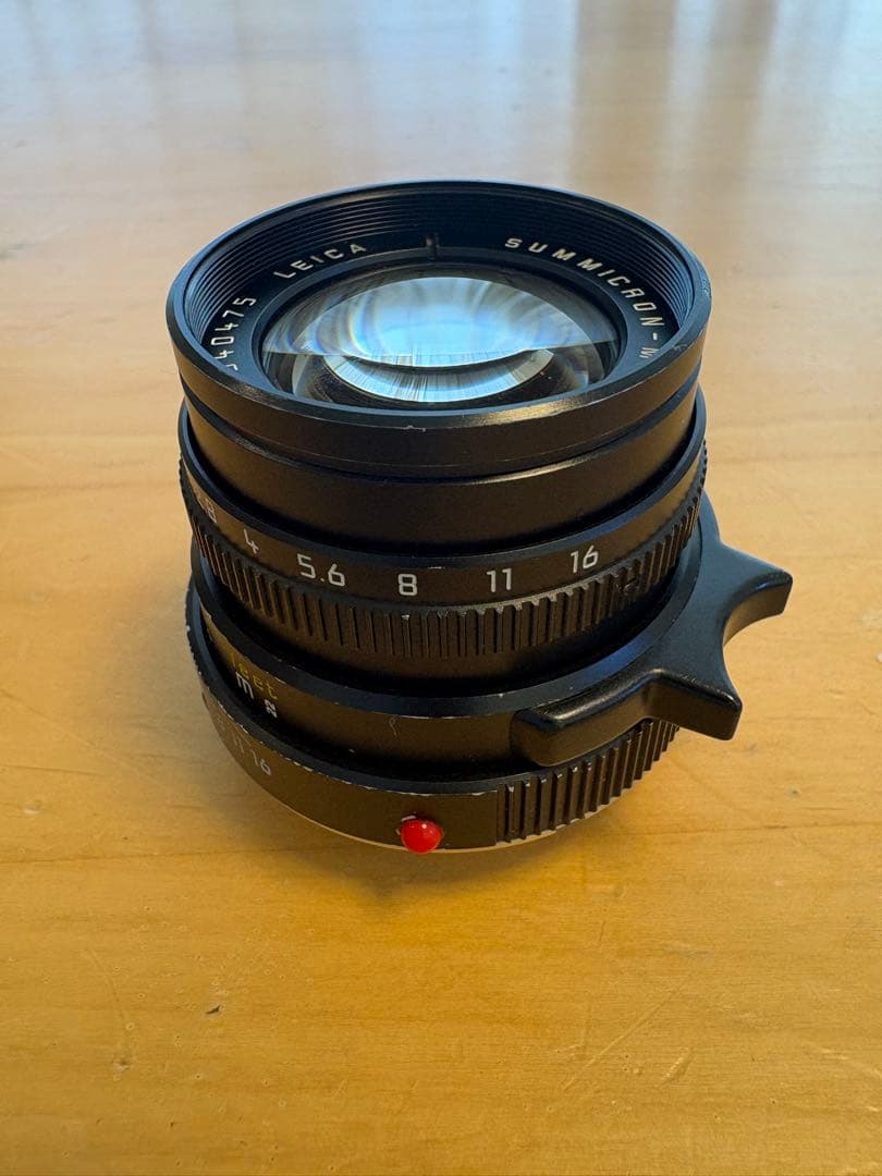 LEICA SUMMICRON-M 1:2/50 E39 第三世代後期ドイツ製
