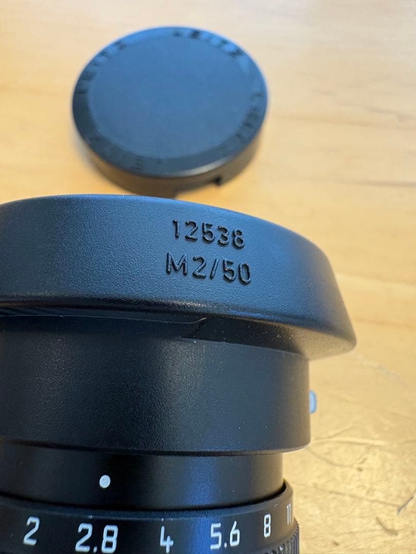 LEICA SUMMICRON-M 1:2/50 E39 第三世代後期ドイツ製