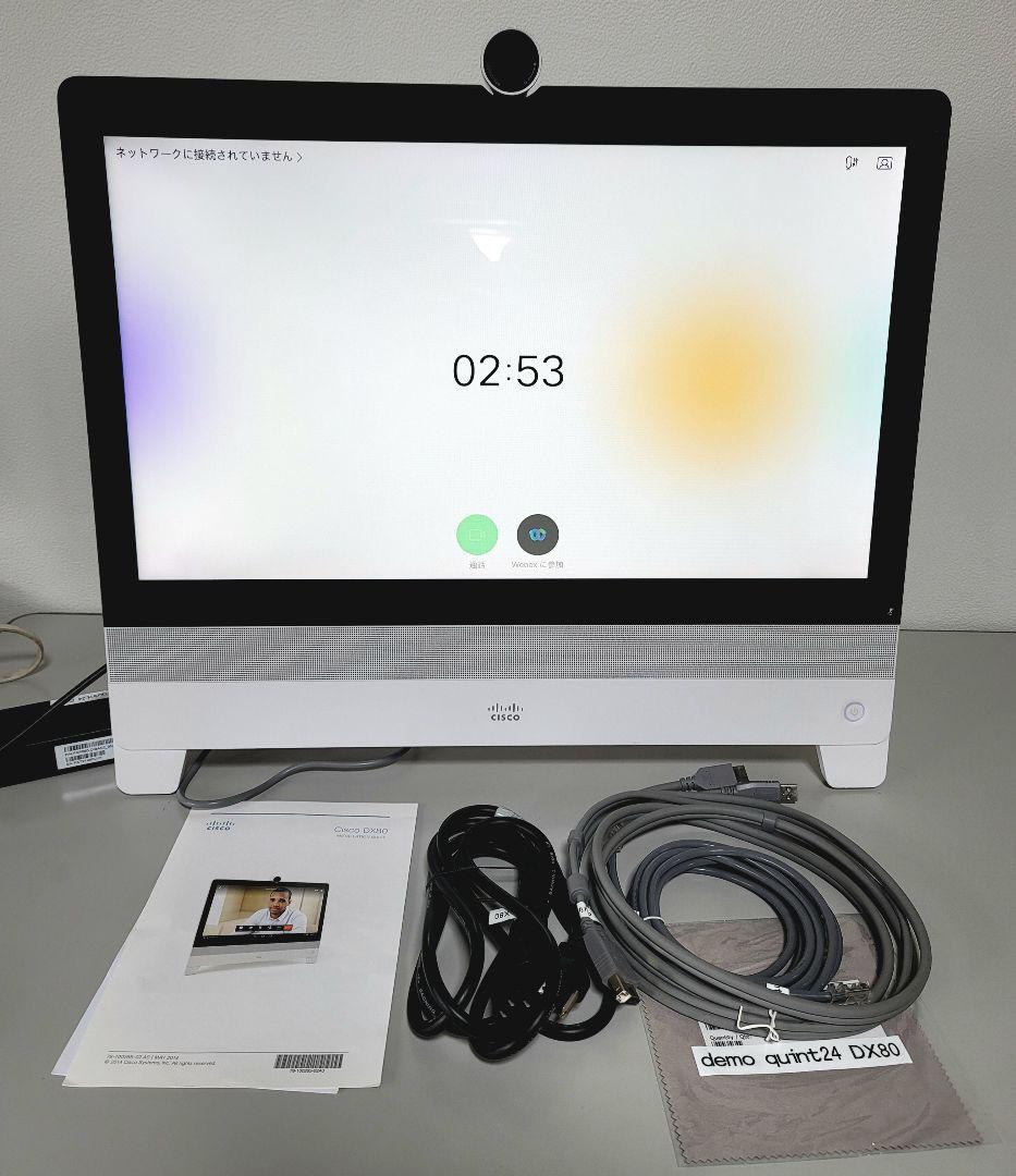 美品 Cisco 23型タッチ液晶 テレビ会議システムWebex CP-DX80