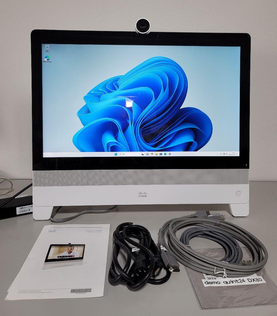 美品 Cisco 23型タッチ液晶 テレビ会議システムWebex CP-DX80