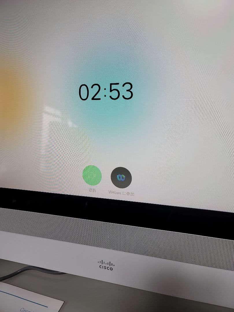 美品 Cisco 23型タッチ液晶 テレビ会議システムWebex CP-DX80
