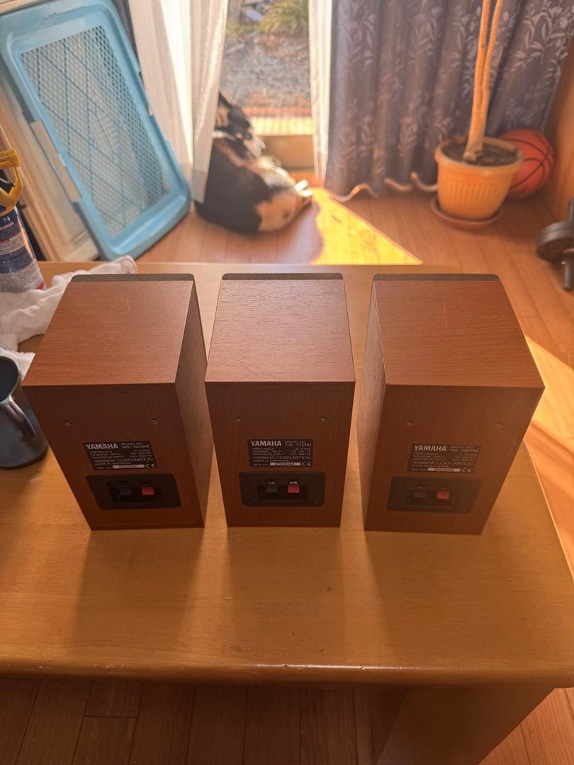 ヤマハ　NS-10MM 木製キャビネット スピーカー 3個セット 中古