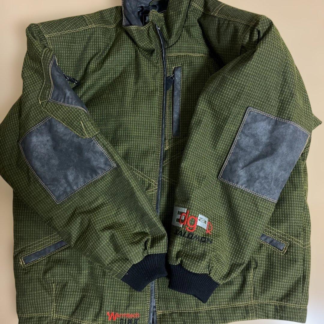 Salomon スキーウェア Lサイズ オリーブグリーン