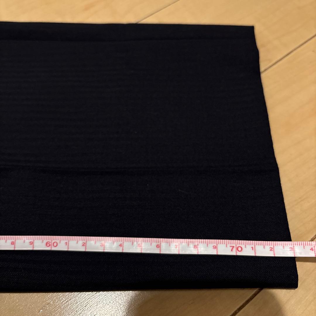 HILTON ネイビー ストライプ ビジネススーツ